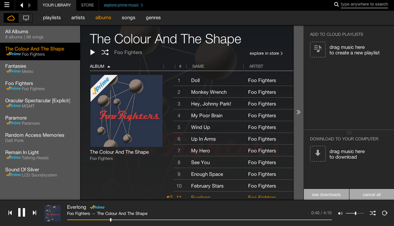 Illustration for article titled Amazon Prime Music Impressions: Free With Prime! But Not Quite Enough